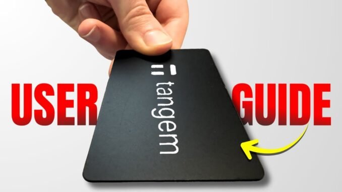 Tangem Wallet Tutorial (2026): Easy Setup & Transferring Crypto