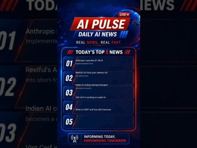 5 AI News in 60 Seconds | 15 Jul 2026 #AInews #technews #aiupdates #artificialintelligence #shorts