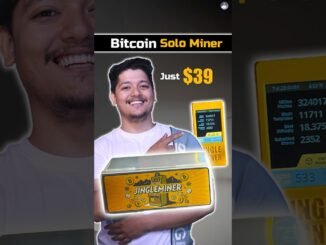 Bitcoin Solo Miner At Just $39 ⛏️ - Bitcoin Mining Guide 🤑 #jinglemining #bitcoinmining