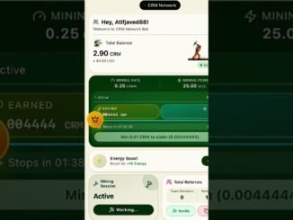CRM Mining App Is LIVE! 🚀 Start Mining Before It's Too Late #CRM #Mining #Crypto