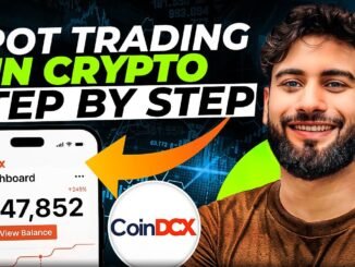 Crypto Spot Trading Explained 2025 | Coindcx Spot trading Guide | Vishal Techzone