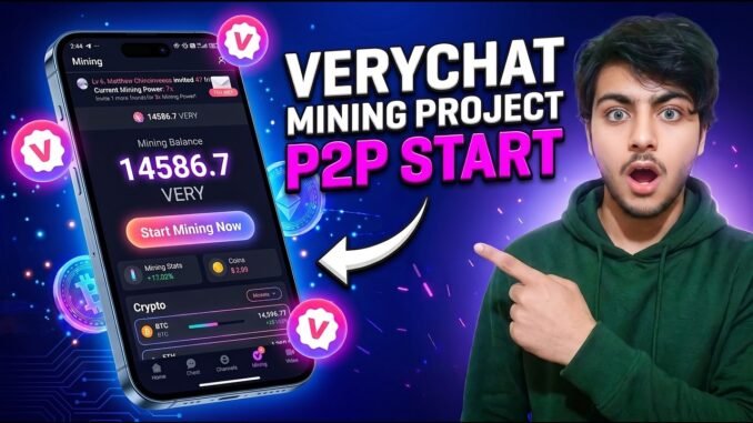 How to Earn Money with VeryChat Mining Project | Complete Tutorial for Beginners