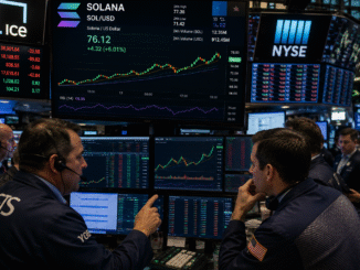 SOL faces selling pressure as ETF inflows slow and futures sentiment weakens