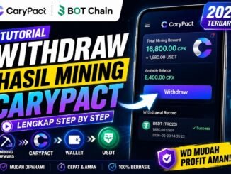 🎯 Tutorial Withdraw Hasil Mining CaryPact | Lengkap Step by Step