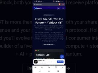YeBlock App Officially Launched! Complete Guide | Download, Register & Start Mining YBT