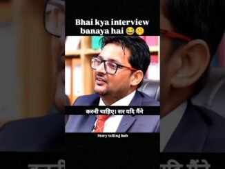 interview😂#funnyvideo #viralvideo#podcast #currentaffairs #ai #news #ram #upsc #interview #instagram