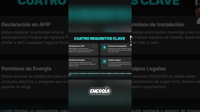 ¿Es legal minar criptomonedas en Argentina en 2026? Guía completa y actualizada