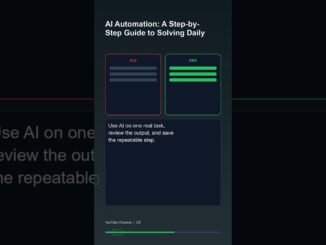 AI Automation: A Step-by-Step Guide to Solving Daily Life Problems with AI Tools #Shorts