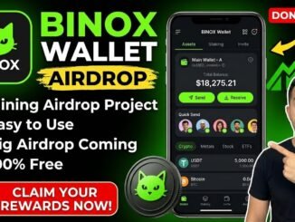 BINOX Airdrop is Live... Free Cashout USDT... JOIN NOW..( Full Guide on how to start)