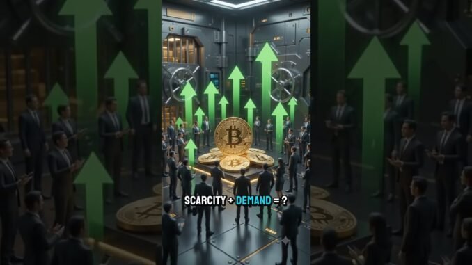Bitcoin Has a 21 Million Limit… Here’s Why That Matters 👀🪙 #bitcoin #news #gold #shirts #usashorts