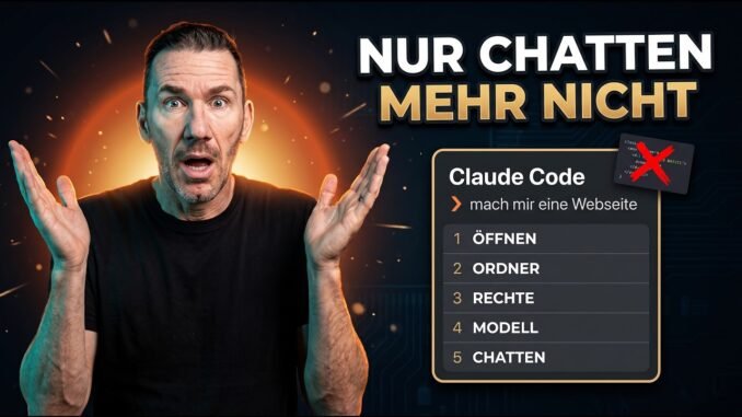 Claude Code ist einfach (für Anfänger)