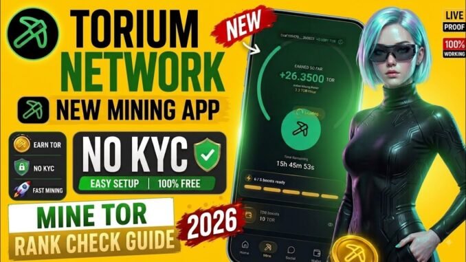 How Does Torium Network Mining Works? | Torium Mining Guide | Torium Network Airdrop