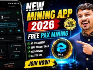 Parallax Network Mining App 2026 | Free Crypto Mining App | 5 PAX Bonus | Parallax Network #parallax