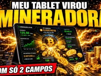 TRANSFORMEI MEU TABLET EM MINERADORA PREENCHENDO SÓ 2 CAMPOS (LTC MINER 2.7)