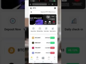 withdraw bttc token binance account #cryptomining #atokapp