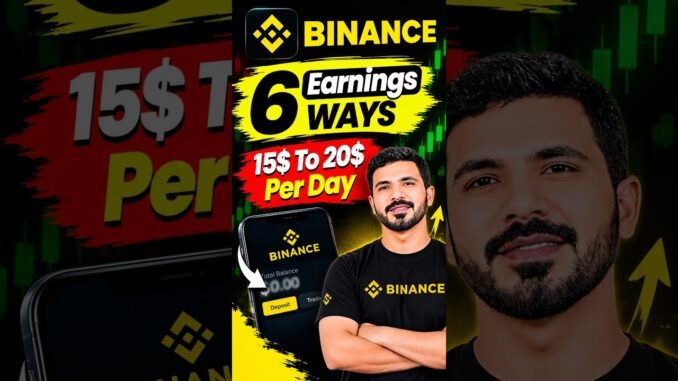 6 Ways to Earn on Binance in 2026 | Complete Guide for Beginners