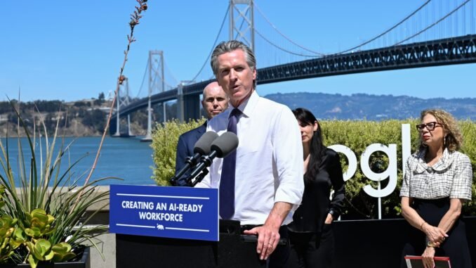 California Gov. Newsom bans AI 'robo bosses' in landmark state law