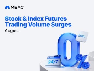 MEXC Stock Futures Trading Volume Rises 130% in August as Trading Activity Broadens Across U.S. and Korean emory and Semiconductor Sectors