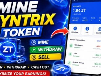 🔥 Mine Zyntrix ZT Tokens & Withdraw! Full Mining + Sell Guide 🚀