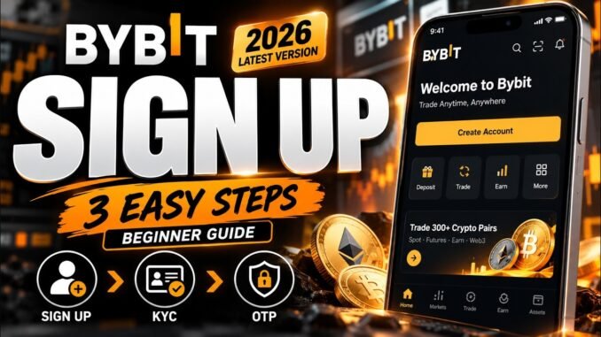 New to Crypto? Start with Bybit (2026 Guide)