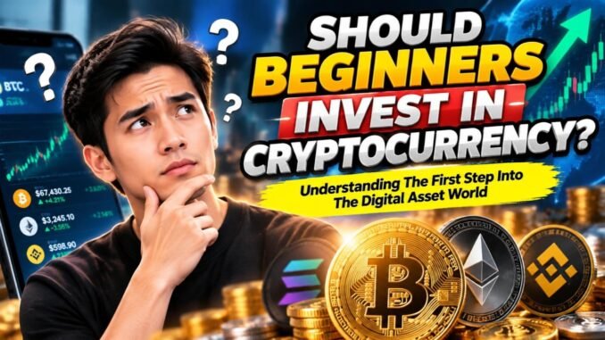 SHOULD BEGINNERS INVEST IN CRYPTOCURRENCY? Understanding The First Step Into The Digital Asset World