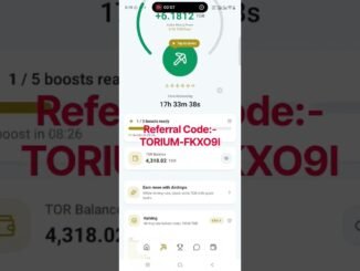 || TORIUM NETWORK || #shorts #crypto #torium #toriumnetwork #earnmoneyonline