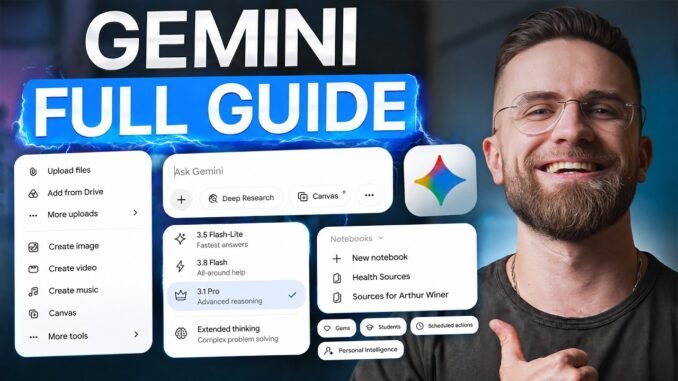 Ultimate Gemini Tutorial: How to Use Gemini AI For Beginners in 2026