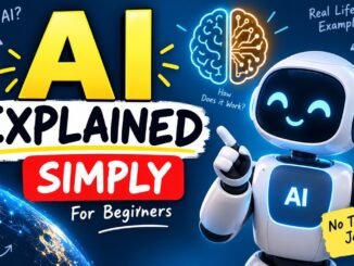 What is Artificial Intelligence? AI Explained Simply for Beginners