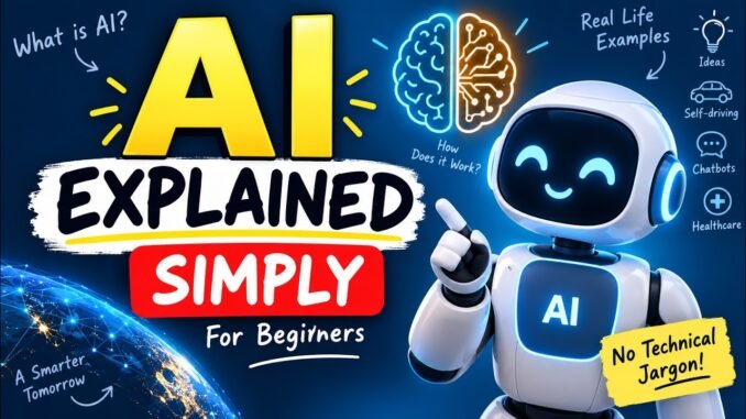 What is Artificial Intelligence? AI Explained Simply for Beginners