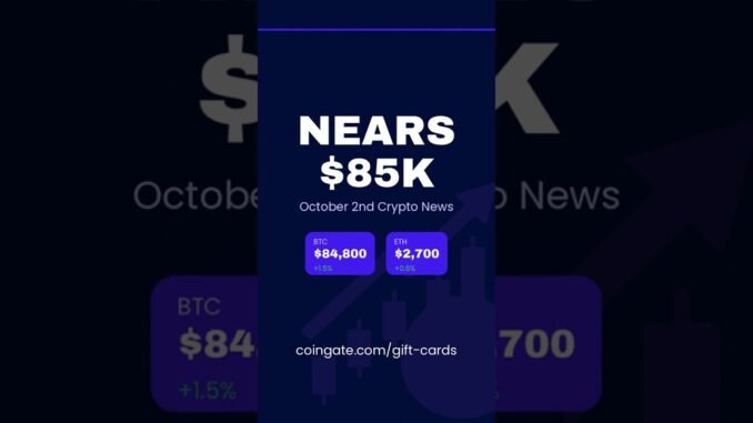 📈 Daily crypto news October 2