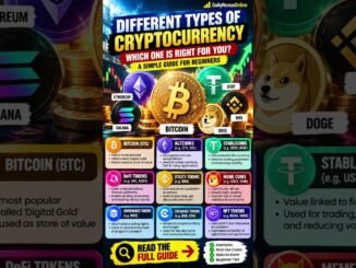 Different Types of Cryptocurrency Explained 🚀 | Beginner's Guide