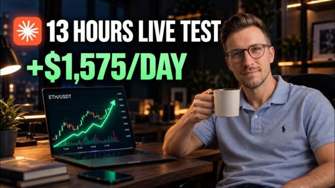 How To Make Money Online With AI?... I Live Tested my AI Agent Trade for 14 Hours