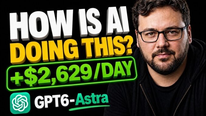 I Built an AI Crypto Trading Bot With GPT6-Astra — $2,6k in 24 Hours? (Full Guide)