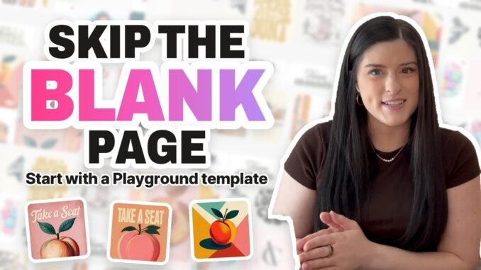 Playground AI Templates for Beginners (Lesson 1)