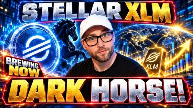 Stellar XLM: Crypto's Largest DARK HORSE Is Brewing RIGHT NOW!