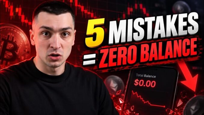 🔑Stop Gambling With Crypto: 5 Mistakes Costing You Money🔑